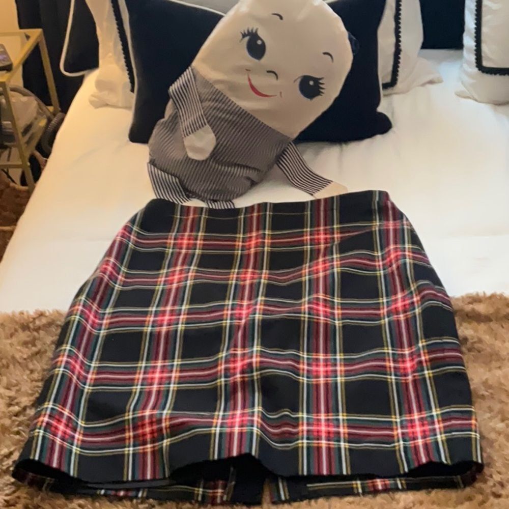 J. Crew Factory Plaid Skirt
